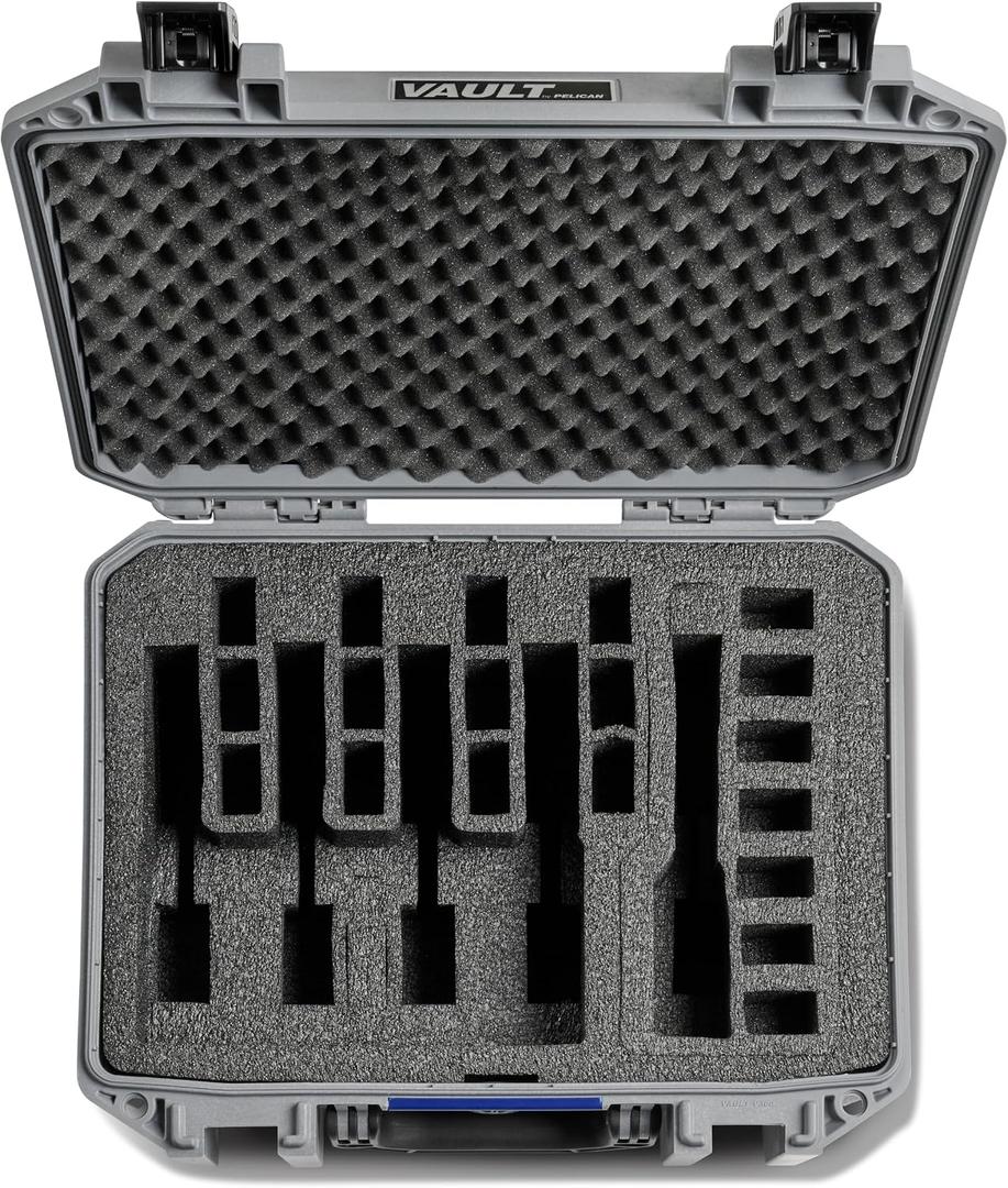 Pelican Vault Multi-Pistol Custom Cut Foam Case (From the Custom Case Center)