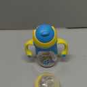 hahaland Sippy Cup for 6+ Month Old - 2 in 1 Spout & Straw Sippy Cups for Toddlers 1-3 No Spill Transition Weighted Straw Toddler Cups - 1 Cup with 2 Nipples