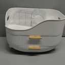 Makeup Organizer with Drawers,Skincare Organizer for Vanity,Storage Box with Handle,Large Cosmetic Display case for Dresser, Bathroom Countertop (White)