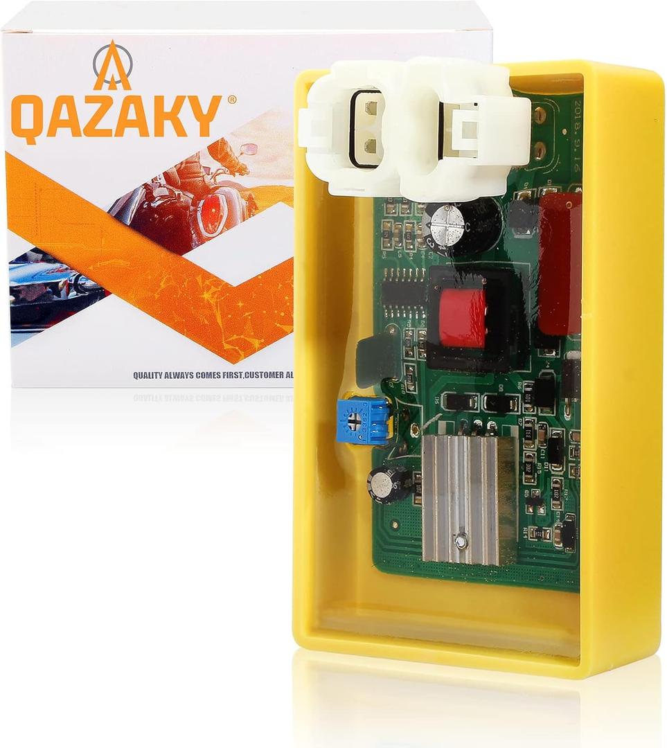 Adjustable High Performance Racing 6 Pin DC CDI Box GY6 50cc - 90cc 110cc 125cc 150cc 200cc 250cc Scooter ATV Go Kart Moped Quad Dune Buggy Pit Dirt Bike Kymco Agility People Sento 50 125 150