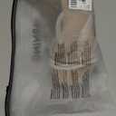 OYOANGLE Women's Rhinestone Strappy Open Toe Slide Sandals Slip on Casual Flat Sandals (6, Apricot)