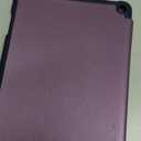 All-New 8inTablet Case,Adult Child Friendly DJ&RPPQ Smart Trifold Stand Case with Auto Wake/Sleep Incompatible with Alcatel TCL,Dark Purple