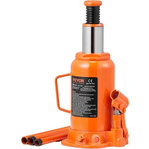 VEVOR Hydraulic Bottle Jack, 20 Ton/44092 LBS All Welded Bottle Jack, 7.5-14 inch Lifting Range, with 3-Section Long Handle, for Pickup Truck, Truck, Car, RV, Auto Repair, Industrial Engineering