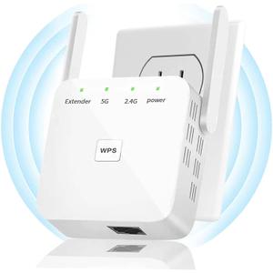 WiFi Extender, 2024 Fastest WiFi Booster WiFi Extenders Signal Booster for Home, Internet Booster WiFi Repeater Covers Up to 10,000 Sq.ft and 50+ DevicesWhite