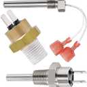 Funmit 42002-0024S Stack Flue Sensor 42001-0063S High Limit Switch and 42001-0053S Heater Thermistor Spa Hearters Replacement for Pentair
