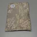 Pioggia Vinyl Tablecloth with Flannel Backing - Waterproof, Oil-Proof, Easy to Clean -Plastic Table Cloth - Perfect for Dining Tables, Kitchen Tables, Parties (Coffee Leaves, 5454 Inch Square)