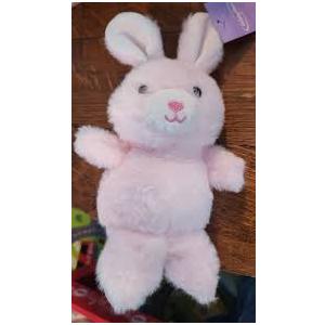 Little Bunny Bean Bag Stuffed Animal for Kids, Palm Sized Rabbit Toy Plush for Girls and Boys, Fluffy and Soft Bunny Plushie 3.5 inches (Pink)