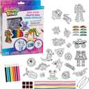 Shrinky Dinks Cool Stuff Activity Set, 51-piece set, Kids Art and Craft Activity Set, Kids Toys for Ages 5 Up by Just Play