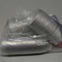 Umigy 100 Pcs Christmas Aluminum Foil Baking Cups with Lids 4.3oz Baking Liner Cups Xmas Disposable Ramekins Muffin Tins Cupcake Pan Foil Cupcake Containers(Snowflake)