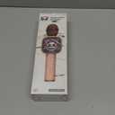 Bluetooth Karaoke Microphone Toy for Kids - Mini Portable Speaker with LED Lights, Wireless Pairing (TWS) for Duet Singing, Christmas Birthday Gift Toys for Boys & Girls Ages 2-12 (Pink - 1)