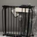 Extra Wide Baby Gate Tension Indoor Safety Gates Black Metal Large Pressure Mounted Pet Gate Walk Through Long Safety Dog Gate for The House Doorways Stairs(52.76"-57.48"/134-146CM, Black)