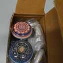 20 x Mix Vintage Look Flower Ceramic Knobs Door Handle Cabinet Drawer Cupboard Pull Mandala Xfer New