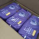 Amazon Basics Incontinence Underwear for Women, Protective, Disposable, Postpartum, Maximum Absorbency, Medium, Lavender, 60 Count (3 Packs of 20)