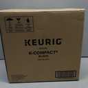 Keurig K-Compact Single-Serve K-Cup Pod Coffee Maker, with 3 Brew Sizes, Smart Start Feature, 36oz Removable Reservoir, Black