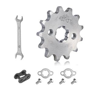 420 Chain Sprocket 13T Front Sprocket 17mm Compatible with 50cc 70cc 90cc 110cc 125cc 140cc15cc 160cc Lifan Loncin Dirt Bike, ATVs, Go Kart Sprocket