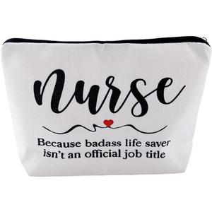 Nurse Gifts for Women Girls Nurse Makeup Bag Gifts for Nursing Nurse Christmas Gifts for Nurse Student Graduation Gifts for Nurse Practitioner Gifts for Friend Nursing Student Makeup Cosmetic Bag