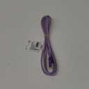 LAX Apple MFi Certified Braided Nylon Lightning Cable Compatible with iPhone, iPad, and iPod – 6 Feet – Lilac
