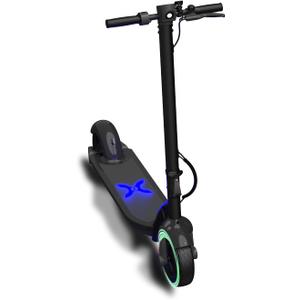 Hover-1 Alpha 2.0 Foldable Electric Scooter with 450W Brushless Motor, 18 mph Max Speed, 10 Air-Filled Tires and 12 Mile Range (Black)