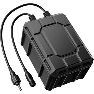 NFESOLAR 5200mAh Battery Backup IP68 Waterproof for Solar Fountain, Output Voltage 14.8-16.8V, 3-5 Years Service Life, for All Brands 50W-80W Solar Pump Kit N9852