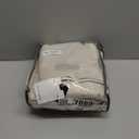 100% Blackout Shield Linen Blackout Curtains for Bedroom 84 Inches Long, Back Tab/Rod Pocket Living Room Drapes, Thermal Insulated Blackout Curtains 2 Panels Set, 50" W x 84" L, Cream