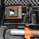 RIDGID 72553 Model RP 115 Mini Press Tool and Battery Kit with 1/2" to 3/4" ProPress Press Tool Jaws, 2V Li/Ion Battery, 12V Charger, and Carrying Case , Red