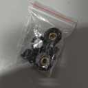 uxcell 5Pcs Speaker Control Knob Power Amplifier Knob Black 19mm Dia Rotary Knobs for 6.4mm Dia. Shaft Potentiometer with Set Screw