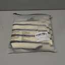 Floerns Women's Striped Deep V Neck Tank Dress Sleeveless Split Knitted Midi Dresses Small, Apricot