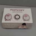Momcozy Breast Pump V1 Pro Hospital-Grade, Hands-Free & Portable Wearable Pump, Upgraded Electric Pump with 3 Fine-Tuned Rhythms|15 Levels, Come with Leak-Proof DoubleFit Flange, Cozy Red.