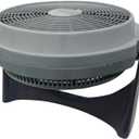 MAN 20-Inch Floor Fan, Gray and Black, High-Velocity Air Circulator, Adjustable Tilt, Indoor Cooling