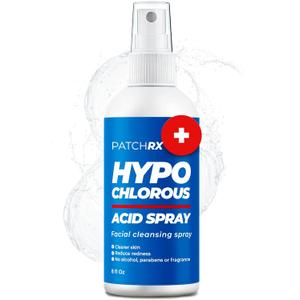 Hypochlorous Acid Spray for Face (8oz, Reduces Acne), Targets Bacteria - HOCL Facial Cleanser Acne Spray for Face, Body, Eczema, Pimples, Breakouts & Overall Skin Recovery (Reduces Redness) (8 Fl Oz (Pack of 1))