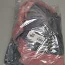 Dog Winter Coat for Large Medium Small Dogs, Warm Fleece High Collar Full Body Dog Jumpsuit Comfortable Onesie Apparel (Pink, X-Large) (XL(Reference Weight 13-22 lbs))