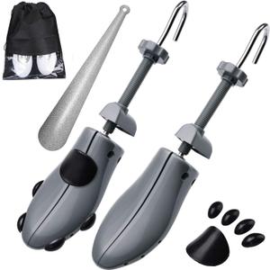 Eachway Shoe Stretcher, Shoe Trees Adjustable Length & Width for Men (for Men's, Size Us 10-13.5)