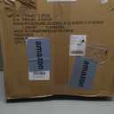 Amazon Basics 3-Speed Box Fan for Bedroom, Portable with Carry Handle, Powerful Airflow, 5 Blades, Lightweight Design, 67 Watts, 20-Inch, Black, 6.8"D x 20.86"W x 21.33"H