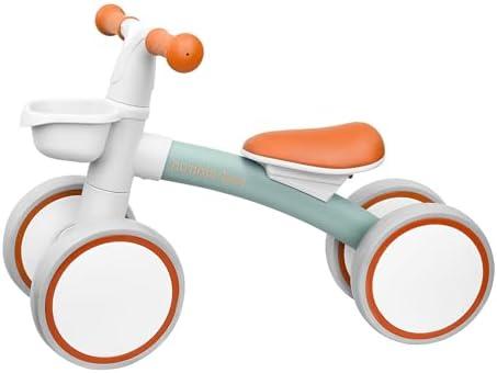 Humble Bee Baby Balance Bike for 12-24 Months Old Boys Girls,1 Year Old Boys Girls Toddler Balance Bike with Adjustable Seat, Best Birthday Choice, Green