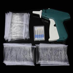 Clothes Price Label Tagging Gun, Labeler Clothing Tag Attacher with 1000(50) White Barbs Fasteners and 5 Extra Steel Needles