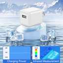 iPhone Charger,Cube iPhone Charger Travel 2Pack 6FT Lightning Cable Cord Quick Fast Charging Cord USB Wall Chargers Travel Plug Adapter for iPhone14/13/12/11/10/X/8 Plus/XR/XS Max/7/SE/iPad,Airpods