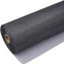 Fiberglass Screen Roll High Visibility and Durable Screen Easy to DIY Repair or Rescreen Window and Door Screen (59 x 100, Gray)