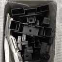 NEW JETO Metal Bed Frame,King Size Bed Frame with Storage Space,Heavy Duty Sturdy Mattress Foundation,Easy Assembly,No Box Spring Needed,Black,12 Inch,King