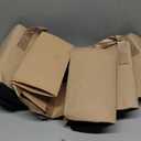 VIVOSUN 5-Pack 2 Gallons Grow Bags Heavy Duty Thickened Nonwoven Fabric Pots with Strap Handles Tan