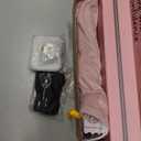 Dual-Voltage Curling Iron: 110V-240V 1 1/2 Inch Ceramic Wide Barrel 2-in-1 Curling Iron for Chin Length Hair - Europe Travel for Soft Curls with Clamp (Gold)