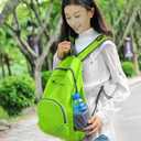 Geboldil Men's and women's waterproof backpack traveling backpack green