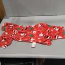 KYEESE Christmas Dog Pajamas Santa Claus Turtleneck Dog Pjs for Medium Dogs Holiday Pet Onesie Soft Velvet 4 Legs Cozy Pet Sleepwear Warm Doggie Christmas Outfit, XX-Large (2XL (40-60lbs), 02# Xmas)