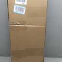 Frameless Shower Door Bottom Seal Shower Sweep with Drip Rail for 1/4" Glass,36" Long, Vinyl, Clear