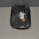 BAGSMART Toiletry Bag Travel Bag with Hanging Hook, Water-resistant Makeup Cosmetic Bag Travel Organizer for Accessories, Shampoo, Full-size Container, Toiletries (Black, Medium)