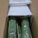 5FT Artificial Dracaena Tree - High-Density Foliage Fake Plant with White Tall Planter - Faux Yucca Floor Plant for Home Office Decor Indoor