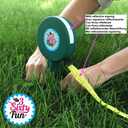 16 Feet/ 5 M Slip Leads for Dogs - Dog Tie Out Cable & Stake - Rotates 360 Tangle Free - Slip Leash for Dogs for Camping Travel Outdoor - Long Dog Leads for Yard Heavy Duty - Dog Stakes for Outside