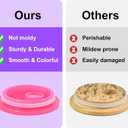 8 Pcs Acrylic Lids for 16 oz Glass Cups Plastic Tumbler Replacement Lids Spill Proof Reusable Glass Cup Lid for Beer Can Iced Coffee Cups Drinking Glasses - Multi-Colored