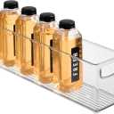 iDesign Recycled Plastic Stackable Storage Bin - Perfect to Hold Breast Milk Bags - Clear