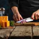 HOSHANHO Kitchen Knife in Japanese High Carbon Steel, Professional High-Class Chef's Knife 8 inch, Non-slip Ultra Sharp Cooking Knives with Ergonomic Handle