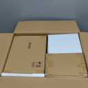 Clear Makeup Organizer with Gold Frame  Countertop Vanity Organizer for Skincare, Lipsticks, Perfume & Brushes  Bathroom Cosmetic Storage Display Box (Glear)